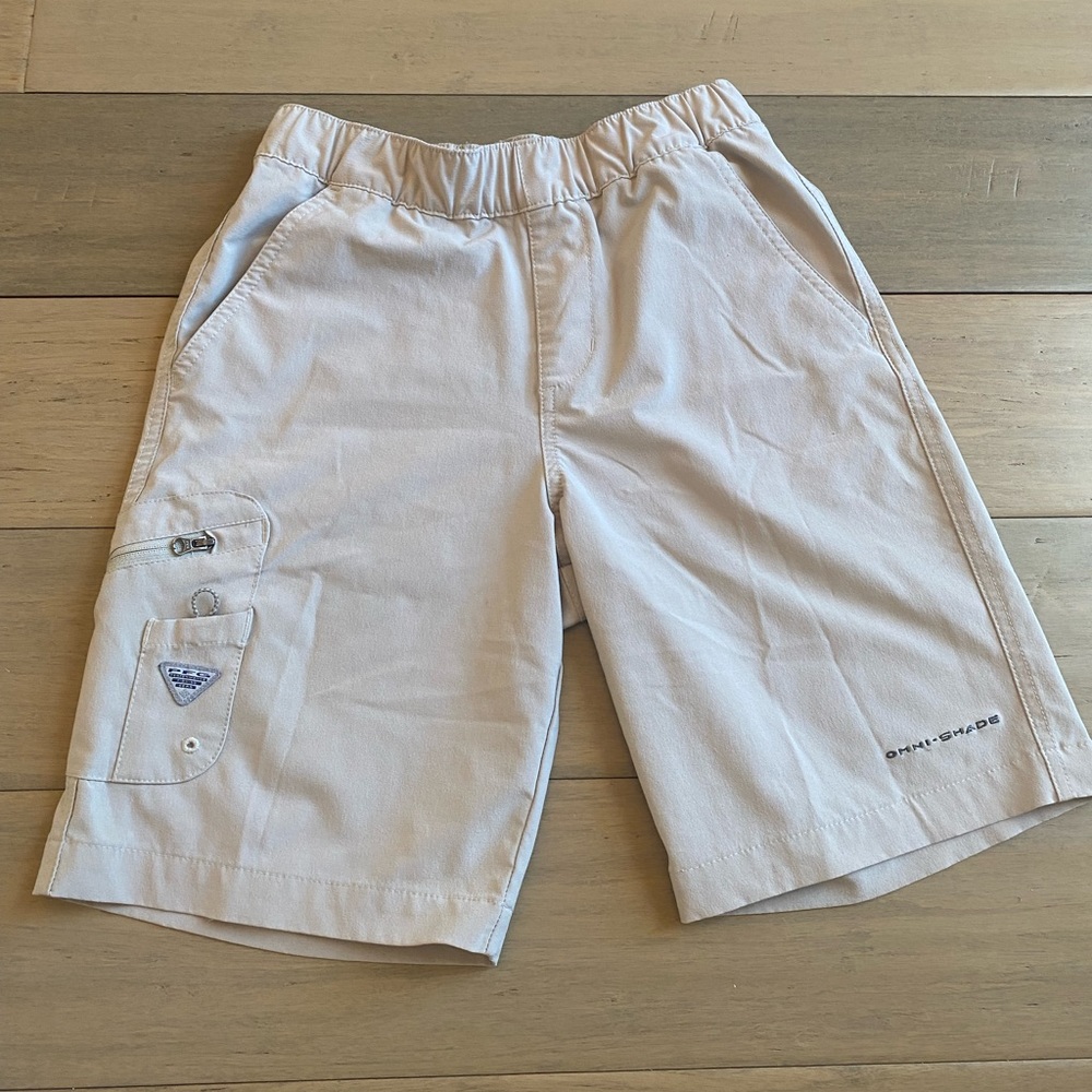 Columbia Boys Khaki Performance Shorts